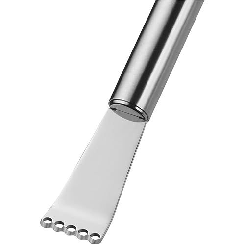 WMF Profi Plus Zitronenschaber 14,5 cm, Cromargan Edelstahl teilmattiert, spülmaschinengeeignet