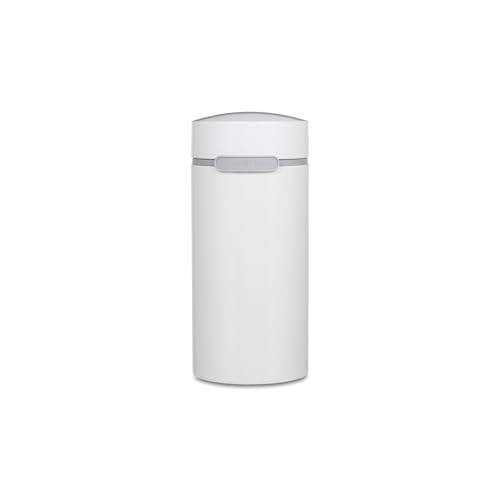 Mepal Kaffeekapsel-Dose Stora, Vorratsdose für Kaffeepads mit integriertem Lifter, Aufbewahrungsdose ø 8 x 17,5 cm, Weiß, 1 Stück