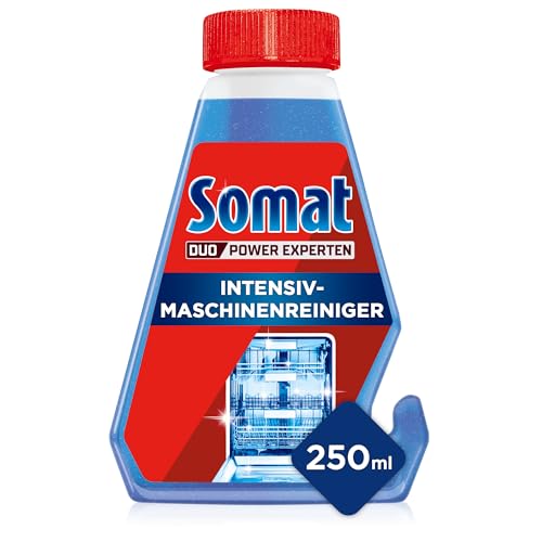 Somat Intensiv-Maschinenreiniger , Spülmaschinenreiniger flüssig zur Tiefenreinigung, mit Entkalkungsfunktion für hygienische Sauberkeit , 250 ml (1er Pack)