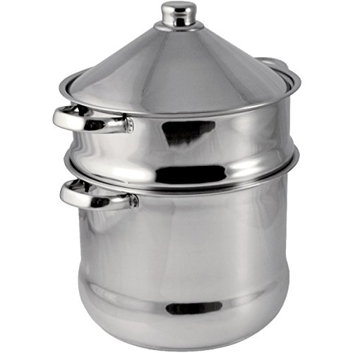 Baumalu 340971 Couscous-Topf Tajine 14 l Edelstahl