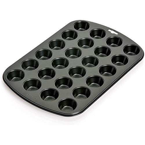 Original Kaiser Inspiration Mini Muffinform für 24 Muffins, Mini Muffins Backform 38 x 27 cm, Mini Cupcake Formen antihaftbeschichtet, Muffinblech klein