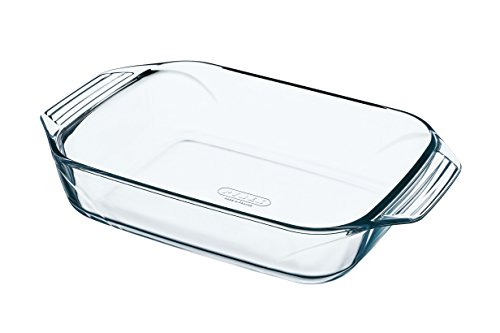 Pyrex 409000 Bräter/Auflaufform, rechteckig, 39 x 25 cm