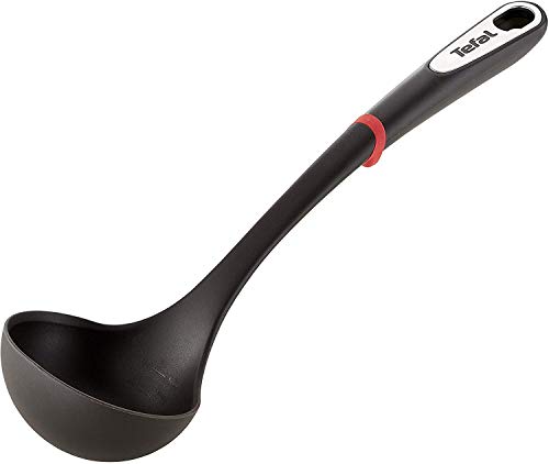 Tefal Ingenio K20601 Suppenkelle | Schöpfkelle | Ideal zum Servieren | 39.7 x 9.2 x 7.79 cm | Kunststoff | schwarz