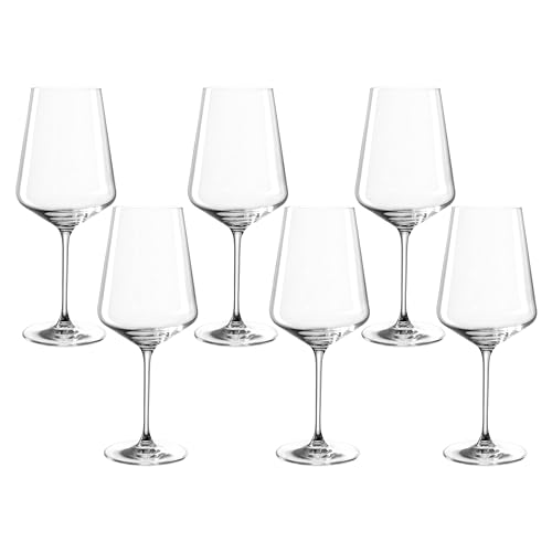 LEONARDO HOME PUCCINI Weinglas, Glas, klar, 6 Stück (1er Pack), 6
