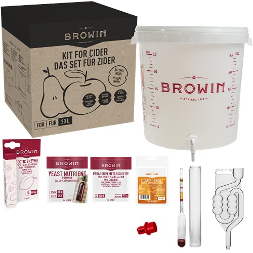 Browin Das Set für Zider, Standard, 20 L