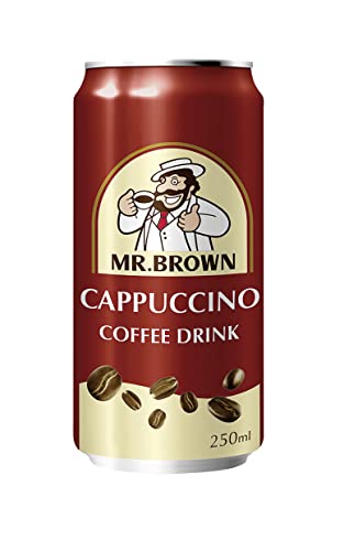 Mr. Brown Cappuccino Coffee Drink, inkl. Pfand, 24er Pack (24 x 250 ml)