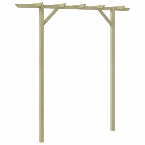 vidaXL Gartenlaube 200 x 40 x 205 cm Holz