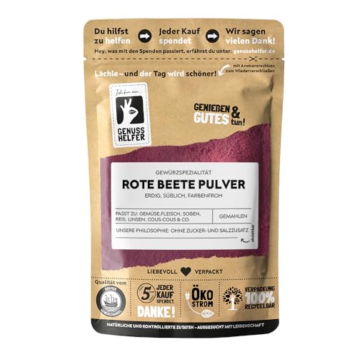 Bremer Gewürzhandel Rote Beete Pulver, gemahlen, natürliche Lebensmittelfarbe, 100g