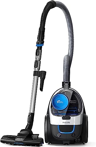 Philips PowerPro Compact Bagless Vacuum Cleaner 3000 Series, 99.9% Dust Pick-up*, 900 W, PowerCyclone 5, Allergy H13 Filter, FC9332/09