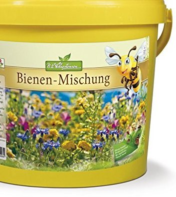 Bienenweide Bienen-Mischung bis zu 200qm Bienenfreundliche Mischung verschiedenster Sommerblumen Blumensamen Garenblumen