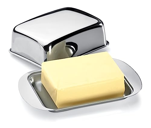 Tescoma 428630.00 Butterdose GrandCHEF, aus Edelstahl für 250g Butter