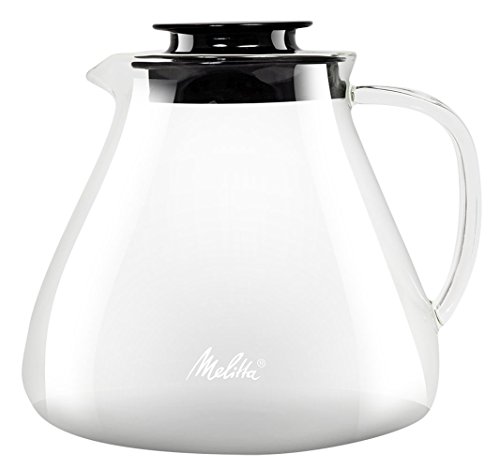 Melitta Kanne aus Borosilikatglas, Robust und Hitzebeständig, 1 Liter, 217632