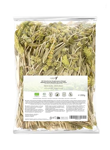 Minotaur Herbs | Bio Griechischer Bergtee aus den Bergen Griechenlands 200g | Premium Qualität aus kontrolliert biologischem Anbau