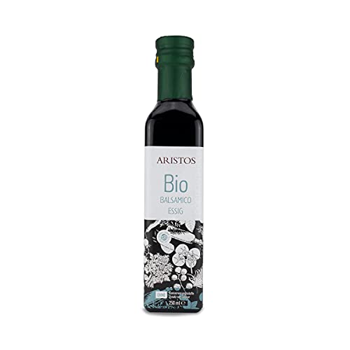 ARISTOS Bio Balsamico Essig | aus sonnengetrocknete Rosinen | ohne Zucker Zusatz | natürliche Gährung | ohne Chemie | Korinth Griechenland | 6% Säure | 250 ml (2)