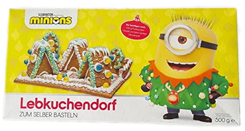 Hack Minions Lebkuchendorf zum Selberbasteln, 500 g