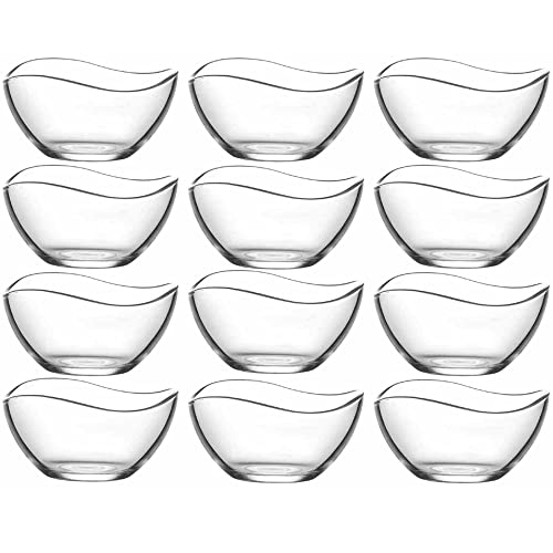 Lav 12-TLG. Glasschalen Vira 310ml Schalen Dessertschale Vorspeise Glas Gläser