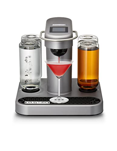 Bartesian Cocktail Maschine - Einfache Drink Zubereitung mit automatischen Rezepten - Cocktailzutaten in Kapseln, 4 einstellbare Getränkestärken - Einsatz für 4 Spirituosen