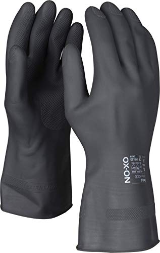 HandschuhMan. OX-ON Chemikalienschutzhandschuhe schwarz Gr. 6/XS-10/XL (10/XL)