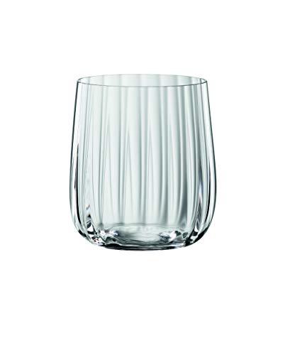 Spiegelau 4-teiliges Becher-Set, Trinkgläser, Kristallglas, 340 ml, LifeStyle, 4450175