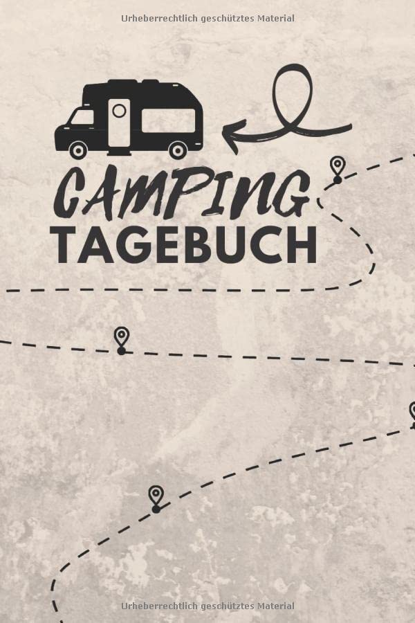 Camping Tagebuch: Reisetagebuch | Camping Logbuch ca. A5 (15,24 x 22,86 cm)