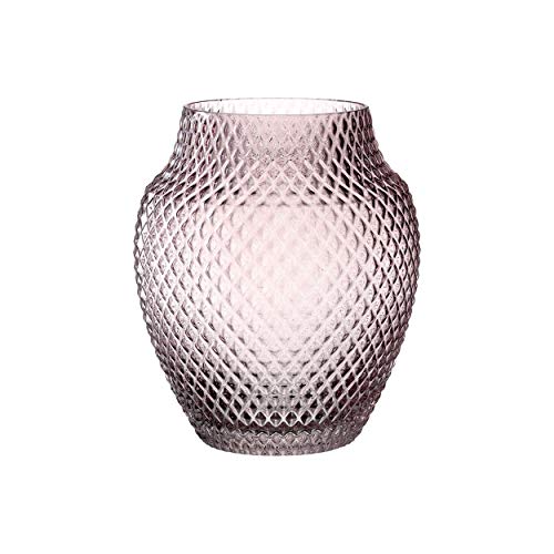 LEONARDO HOME 18674 POESIA Vase 22,5cm, Glas, rosa