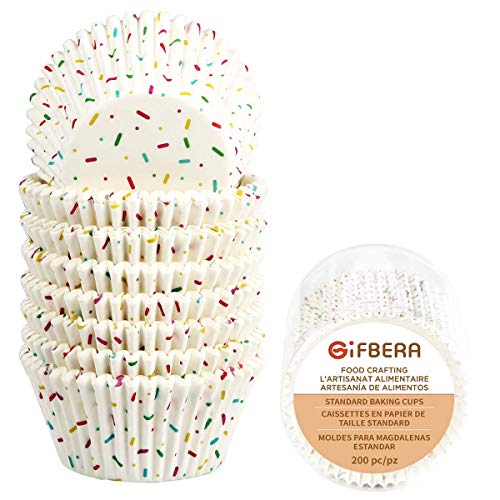 Muffinförmchen Papier 200 Stück Muffins Papierförmchen Cupcake Förmchen Muffin Förmchen Papier 5cm Muffinform Backbecher für Deko Cupcake Hochzeit, Party, Geburtstag, Feier