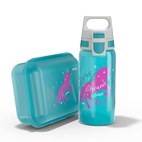 SIGG - Trinkflasche Kinder - Viva One Football Tag - Für Kohlensäurehaltige Getränke Geeignet - Auslaufsicher - Spülmaschinenfest - BPA-frei - Sport - Grau - 0,5L