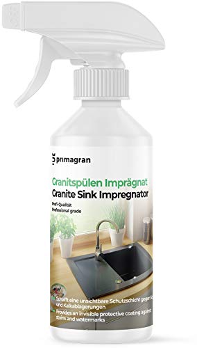 Imprägniermittel für Granitspülen 250 ml, Imprägnierung und Hydrophobisch Oberfläche, Schutz vor Schmutz und Flecken, Pflegeprodukt von Primagran