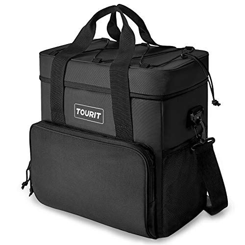 TOURIT 24L Kühltasche Faltbar Kühlbox Kühlkorb Isoliertasche Thermotasche Picknicktasche