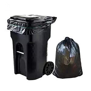 STARKE Müllsäcke 240L - Schwarz - für Städtische Restmülltonne - 100% Recycelt - (10 bis. 300 Säcke) (10)