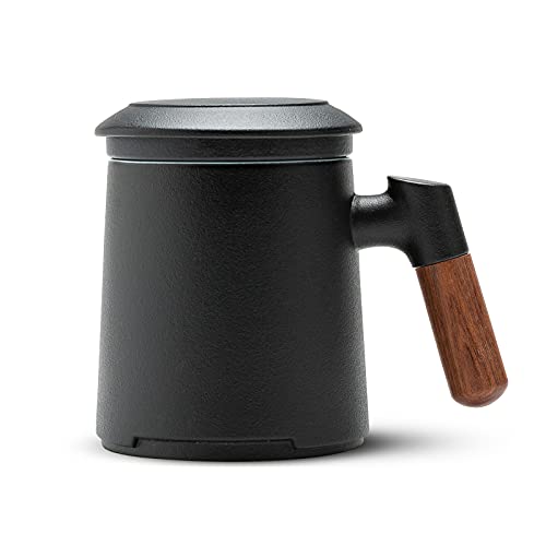 Teetasse mit Deckel und Sieb 400ml