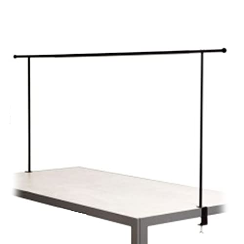 HOME DECO FACTORY MO1322 Deko-Stange für Tisch, verstellbar, Dekorationsobjekt, Schwarz, Metall-Eisen, 90 x 250 x 4 cm