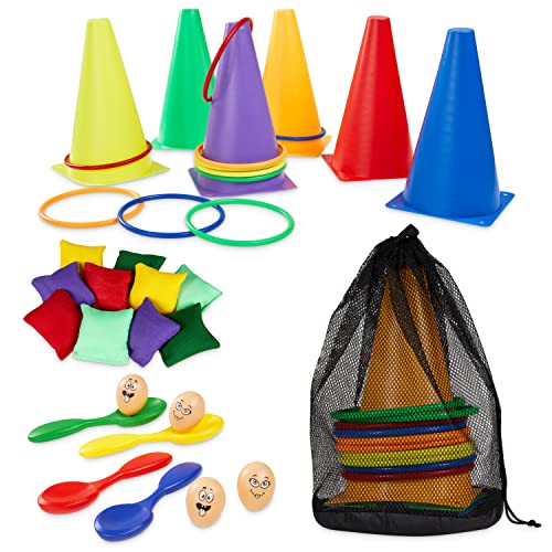 KreativeKraft - Wurfspiele Sports Day Kit, 1353, Mehrfarbig, 2314 cm