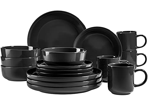Eleganz pur: Schwarzes Geschirr für Tischmomente stilvolle