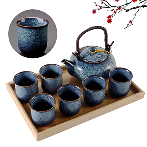 Japanische Teekanne Porzellan Set