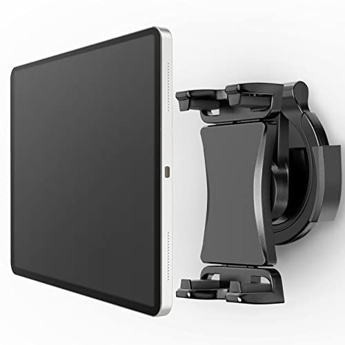 Padwa Lifestyle Tablet-Wandhalterung - 360° Drehbar Küchenwandhalterung, Universal Tablet Halterung Wand für 4,7"-13" Tablet iPad Phone, Passend für Küche, Bad, Schlafzimmer, Lesezimmer