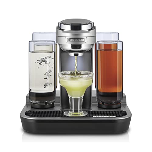 Bartesian 55306 Professional Cocktailmaschine, 5 Glasflaschen