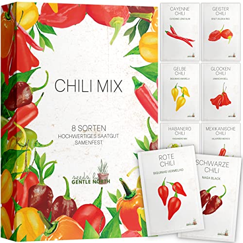 Chili Samen Set (8 Sorten)