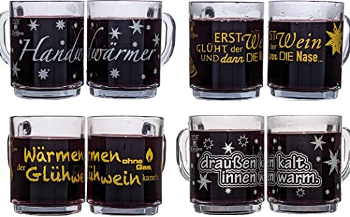 Glühwein-Tassen 4er-Set