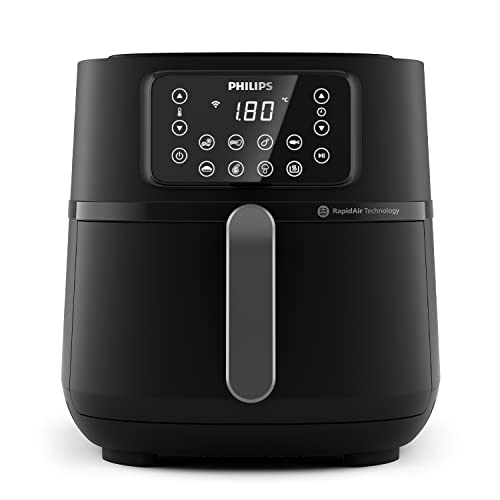 Philips Airfryer 5000 Serie XXL, 7,2L (1,4Kg), 16-in-1 Airfryer, Wifi Verbunden, 90% Weniger Fett Mit Rapid Air Technologie, Rezepte-App (HD9285/90)