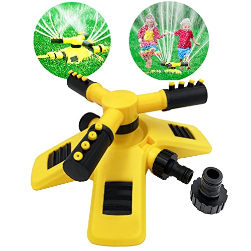 Lumstar Wassersprinkler,Sprinkler Spielzeug für Kinder,Wasserspielzeug Garten,Rasensprenger,Wassersprenger,Outdoor,X Form