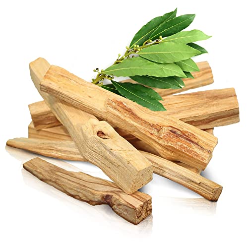 PORTENTUM Palo Santo Natürliches XL-Räucherwerk - 50 g. Ursprung Peru (4-6 St)- Heiliges Holz zum Verbrennen, Echtes Palo Santo, Palo Santo-Räucherwerk im Premium-Pack