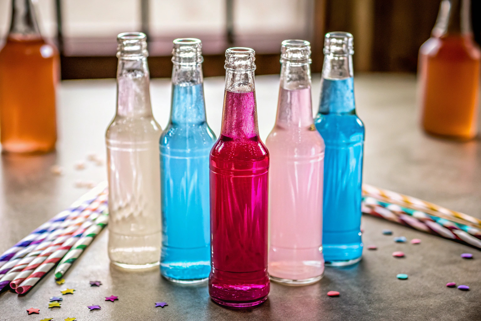 Bunte Nik-L-Nip Mini Drinks