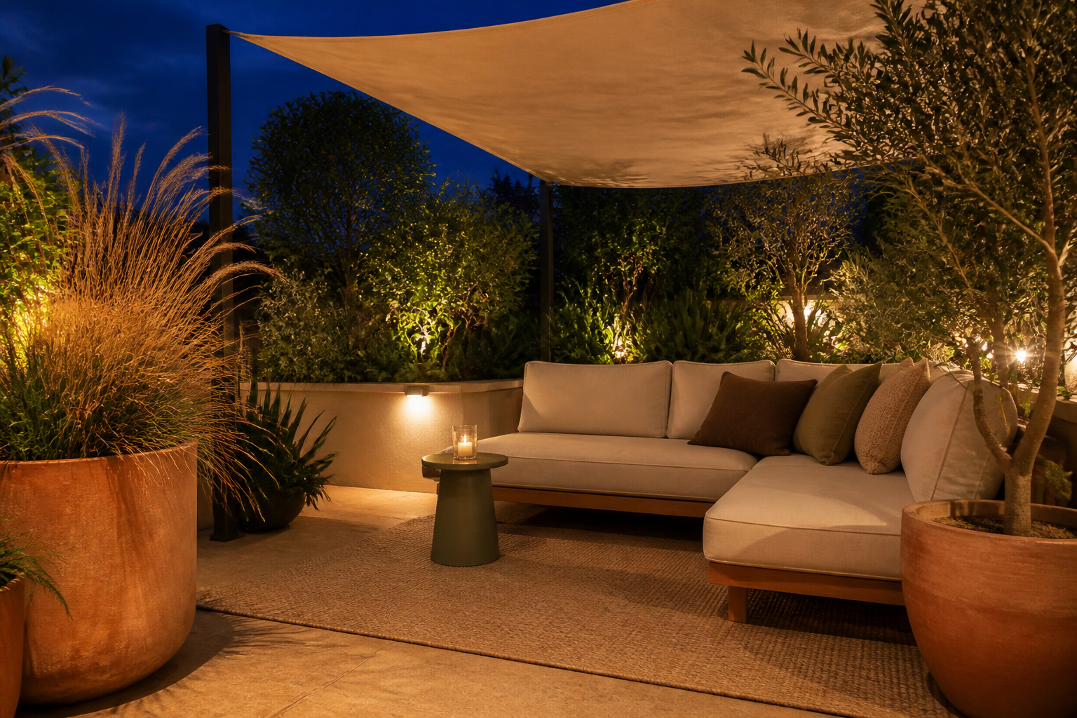 Wetterfeste Möbel und Textilien für die Terrasse