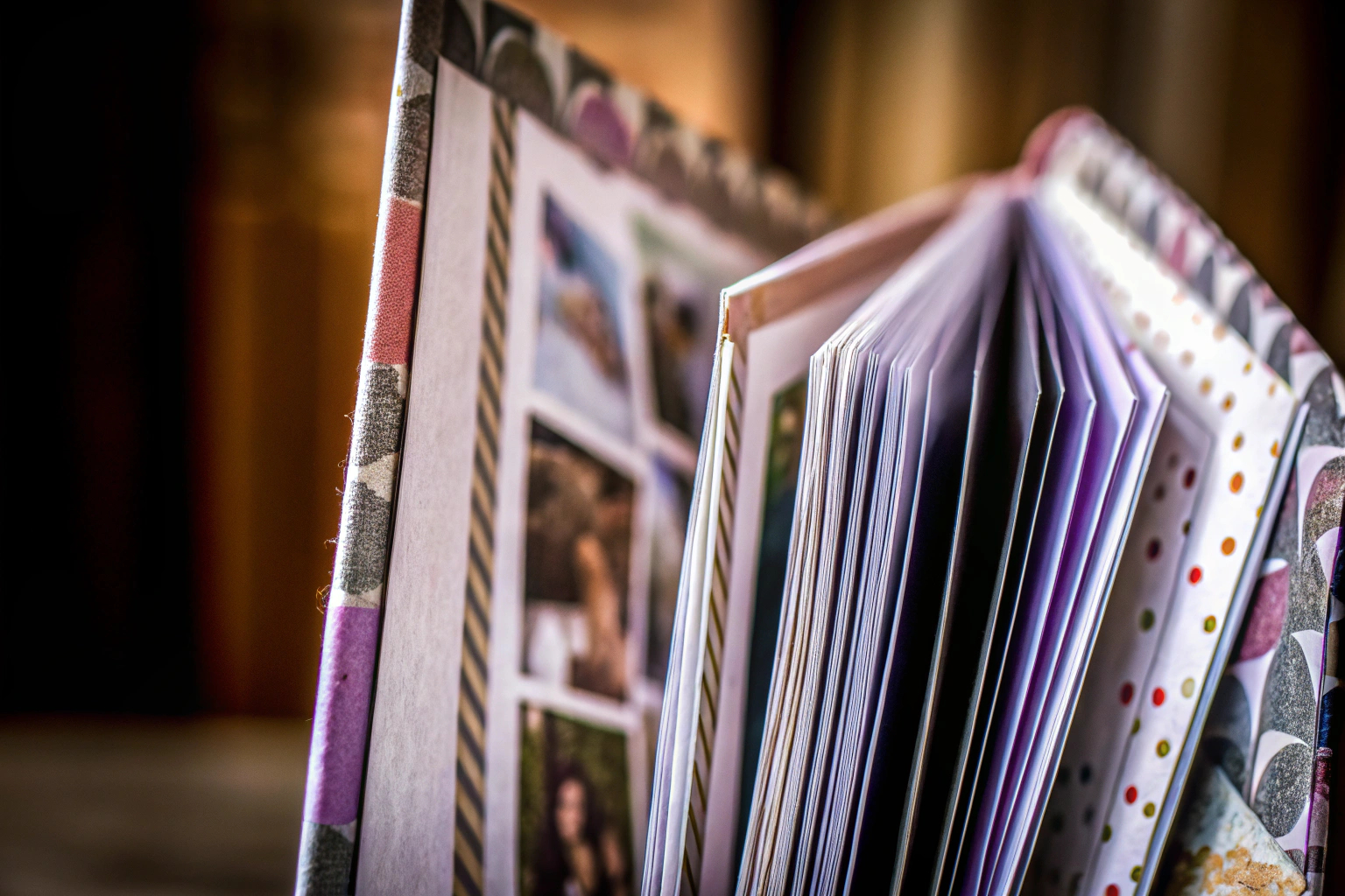 Kreatives Fotobuch mit Scrapbooking