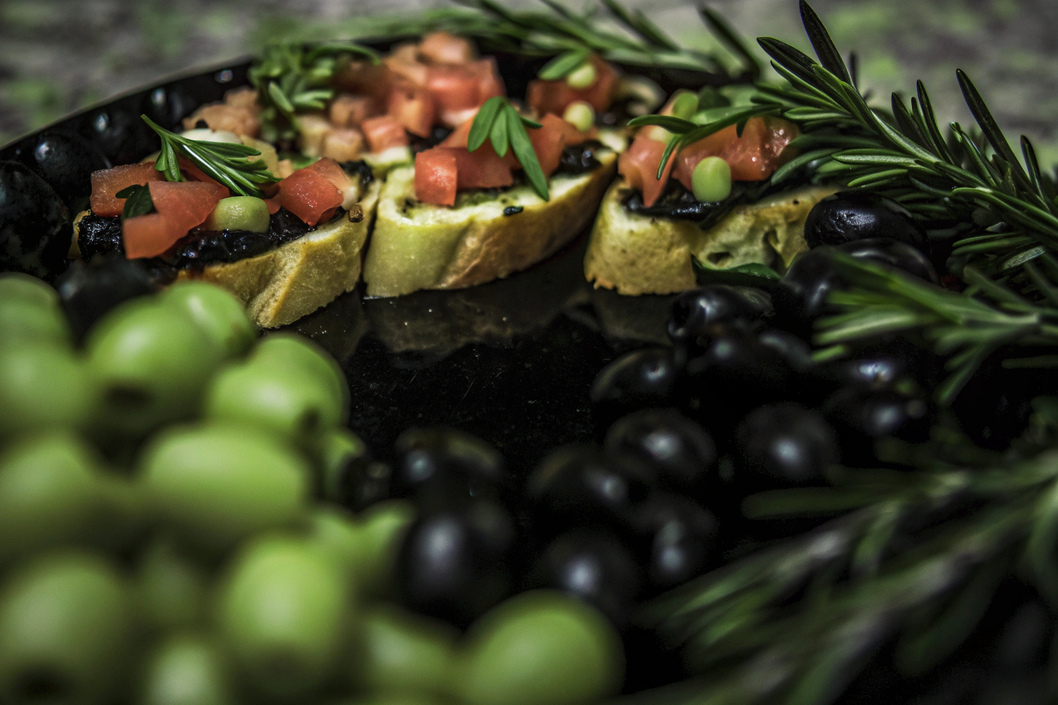 Italienischer Antipasti-Teller