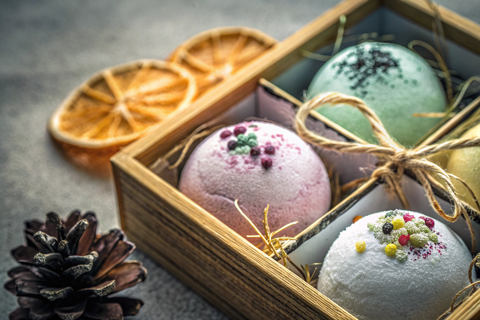 DIY Badebomben Geschenk