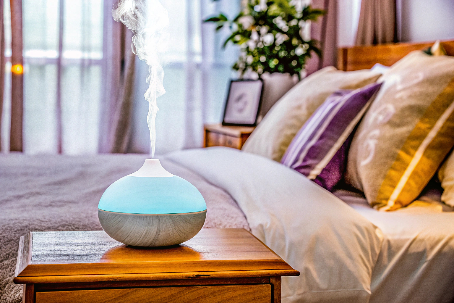 SALKING Aroma Diffuser im Schlafzimmer