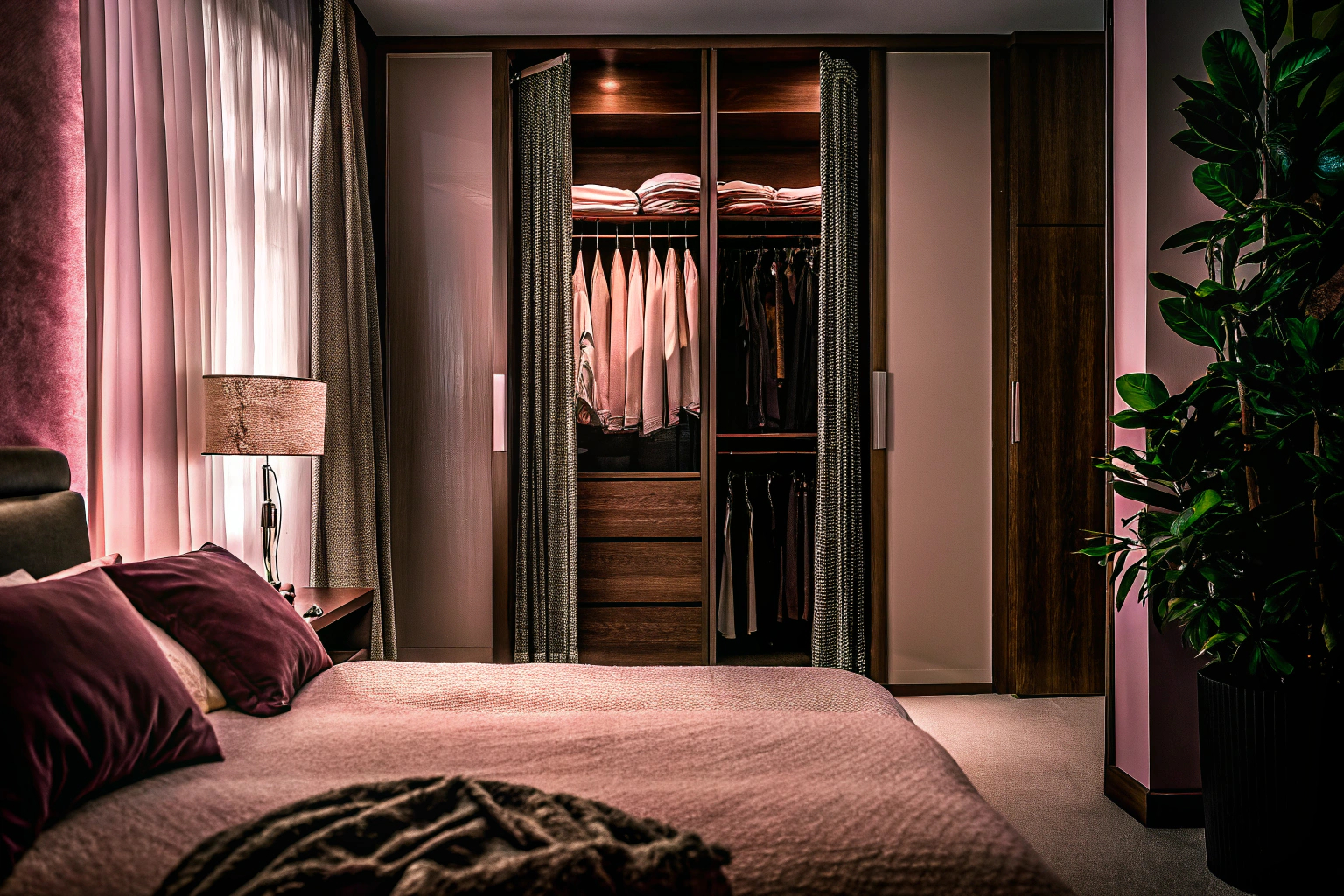 SONGMICS Kleiderschrank im Schlafzimmer