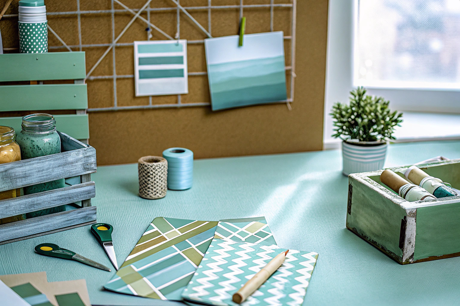 Werkzeuge und Materialien für Upcycling